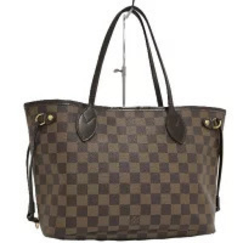 LOUIS VUITTON Neverfull Tote Bag Damier Ebene Brown